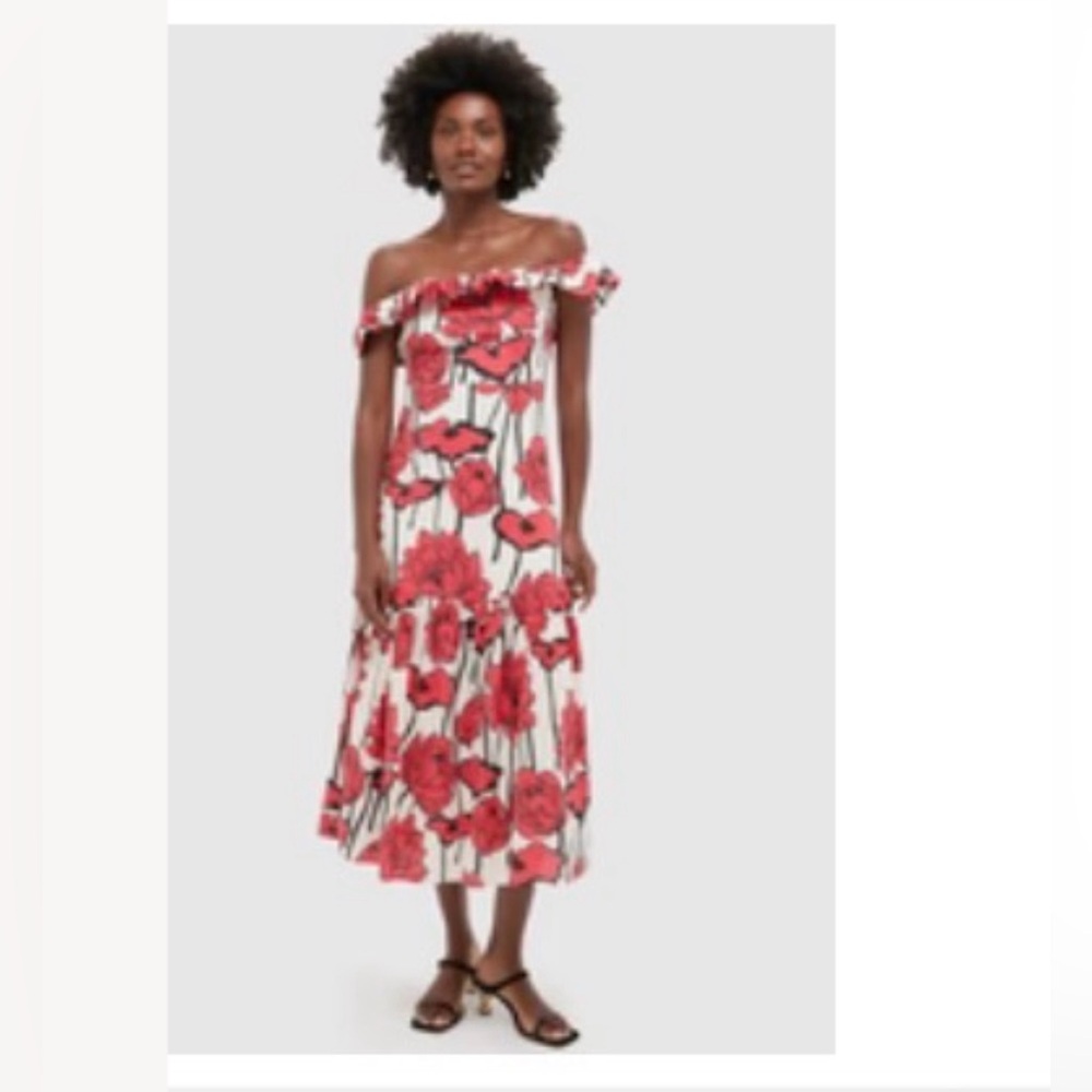 NWT- Hyacinth House- Floral Off-Shoulder Dress Medium